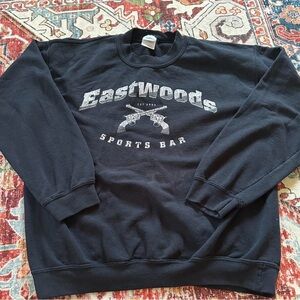 Gildan Black Crewneck Men's Sweater